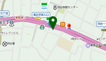 四谷インタナショナルスクール小等部・中等部の地図画像