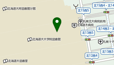 札幌市立幌北小学校ひまわり分校の地図画像