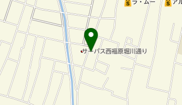 京武うどんの地図画像