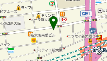 日本ヒューレット・パッカード合同会社 西日本支社の地図画像