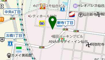 仙台こども専門学校の地図画像
