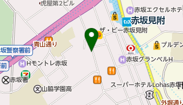 ストレッチ専門店Dr.ストレッチ 赤坂店の地図画像