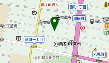 四番丁スクエアの地図画像