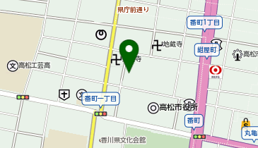 一般社団法人高松市コミュニティ連合会の地図画像