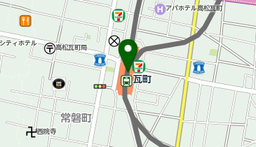 高松市市民活動センターの地図画像