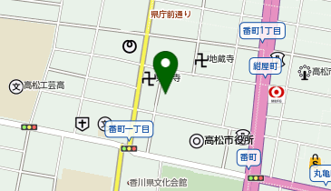 高松市創造支援センターの地図画像