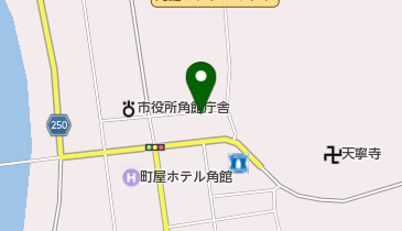 信田商店の地図画像