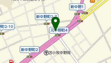 讃岐釜揚げうどん 伊予製麺 苫小牧店の地図画像