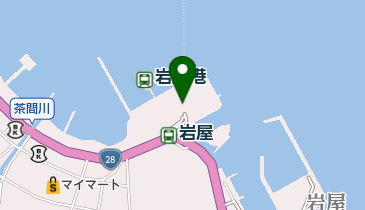 お食事処 浜ちどりの地図画像