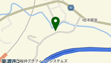 美濃ガス協業組合の地図画像