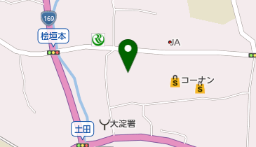 Holly's Cafe(ホリーズカフェ) ライフ大淀店の地図画像