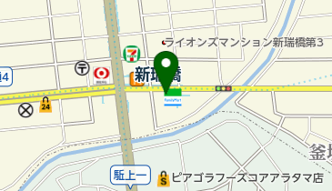 ジャンカラ 新瑞橋駅前店の地図画像