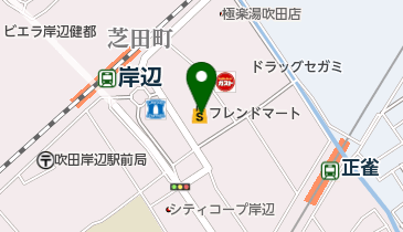 CAFE DI ESPRESSO(カフェ ディ エスプレッソ) 珈琲館 フレンドマート岸辺店の地図画像