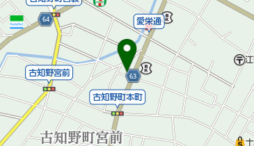 メガネ赤札堂 江南店の地図画像