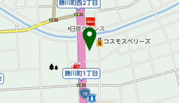 メガネ赤札堂 勝川店の地図画像