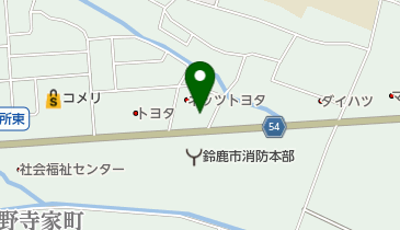 メガネ赤札堂 鈴鹿店の地図画像