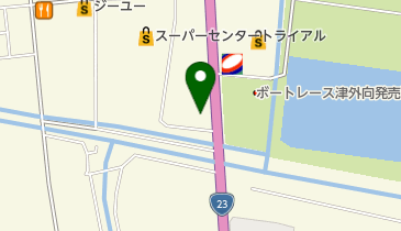 メガネ赤札堂 津店の地図画像