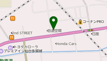 SSZAP(エスエス ザップ) 多賀城店の地図画像