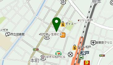 ラーメン二郎 松戸駅前店の地図画像