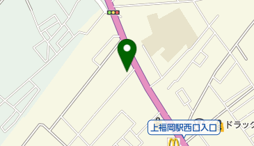 一指禅 上福岡店の地図画像