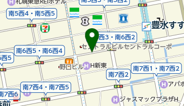 酒房しんせんの地図画像
