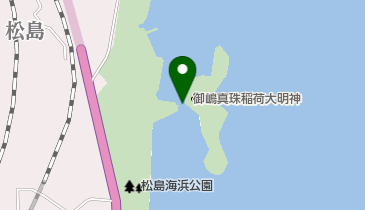 渡月橋(松島)の地図画像