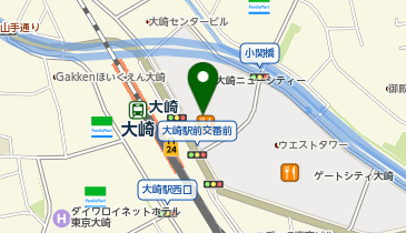 バーガーキング 大崎ニューシティ店の地図画像