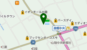 レンタルショップアリオン 浜山通り店の地図画像