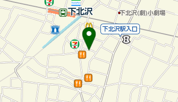 DORAMA(ドラマ) 下北沢の地図画像