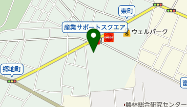 東京都立多摩職業能力開発センターの地図画像