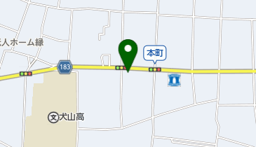 古書 五っ葉文庫の地図画像