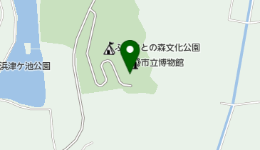 中野市立博物館の地図画像