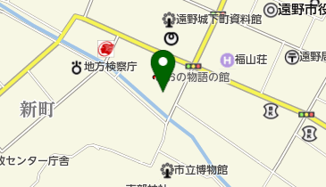 とおの昔話村の地図画像