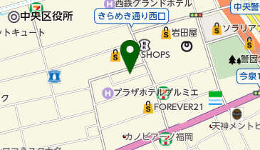 Xlarge Fukuoka エクストララージ フクオカ 福岡市中央区 紳士服 メンズ 810 0041 の地図 アクセス 地点情報 Navitime