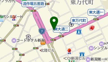 結婚相談所オーネット 新潟店の地図画像