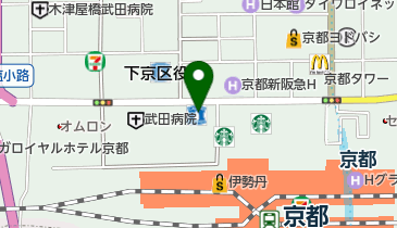 結婚相談所オーネット 京都店の地図画像