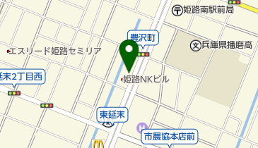 結婚相談所オーネット 姫路店の地図画像
