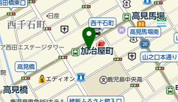 結婚相談所オーネット 鹿児島店の地図画像