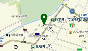 結婚相談所オーネット 熊本店の地図画像