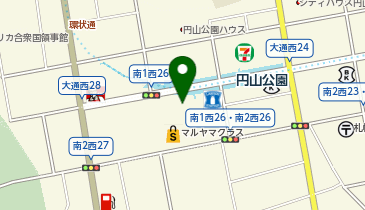 ダイエー 札幌円山店の地図画像