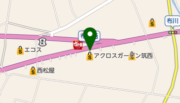 アクロスガーデン 筑西の地図画像