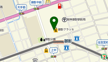 LAPAX WORLD(ラパックス ワールド) 御影クラッセ店の地図画像
