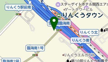 MARKEY'S(マーキーズ) りんくうプレジャータウンシークル店の地図画像