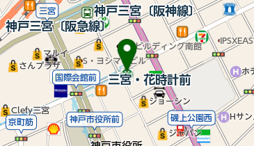 プログレス神戸の地図画像