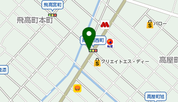 江南コロナワールドの地図画像