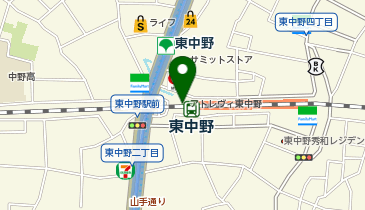 Hibiya-Kadan Style(日比谷花壇スタイル) アトレヴィ東中野店の地図画像