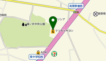 ドラッグストアマツモトキヨシ しののい店の地図画像
