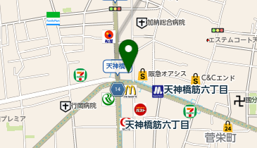 薬マツモトキヨシ 天六駅前店の地図画像