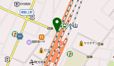 薬マツモトキヨシ VAL小山店の地図画像
