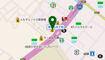 薬マツモトキヨシ 青山店の地図画像